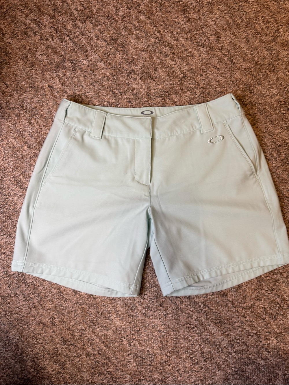Oakley Women's Mint Green Performance Golf Shorts